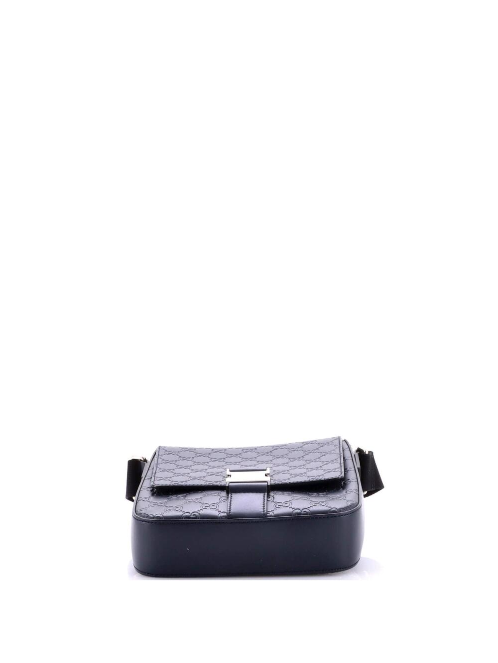 Buckle Flap Messenger Bag Guccissima #259490G77B - Picture 4 of 8
